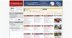 Desktop Screenshot of pourvendre.ca
